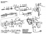 Bosch 0 601 174 007  Percussion Drill 220 V / Eu Spare Parts